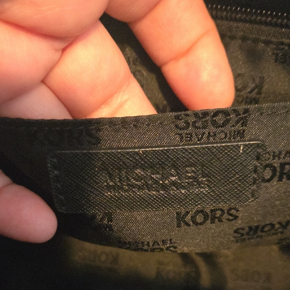 Michael Kors Black Satchel with Gold Hardware - Picture 3 of 14